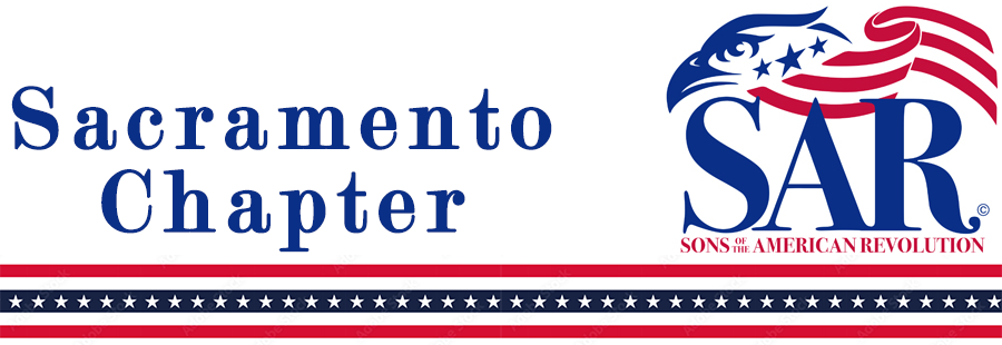 Sacramento Chapter SAR banner